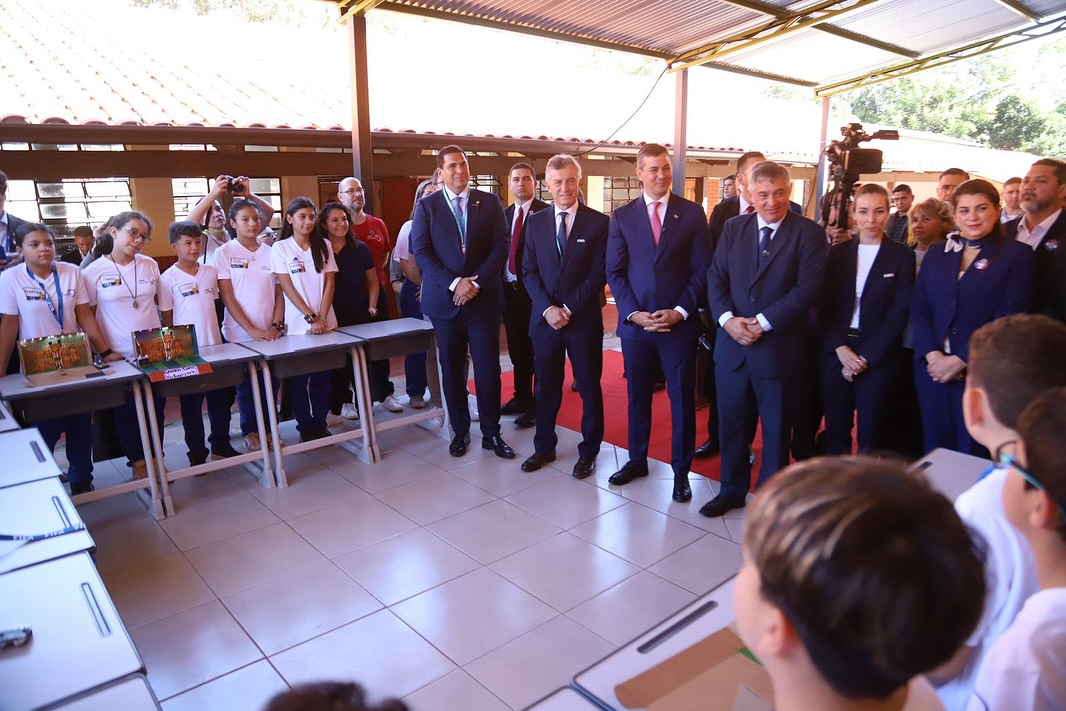 Mauricio Macri participó del 75º Congreso de la FIFA en Paraguay