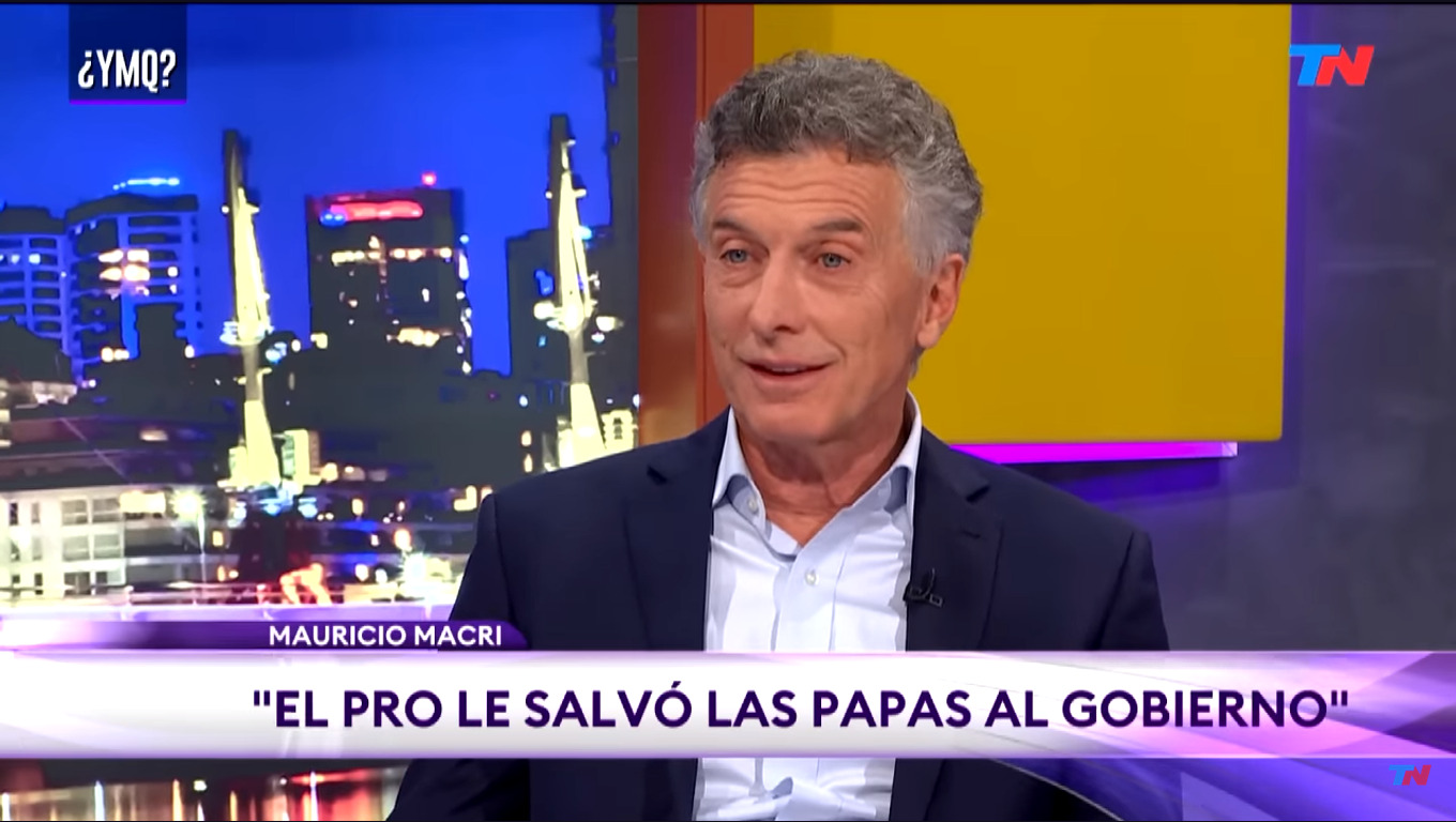 Mauricio Macri volvió a cuestionar al entorno de Milei y aseguró: “El PRO le salvó las papas al Gobierno”